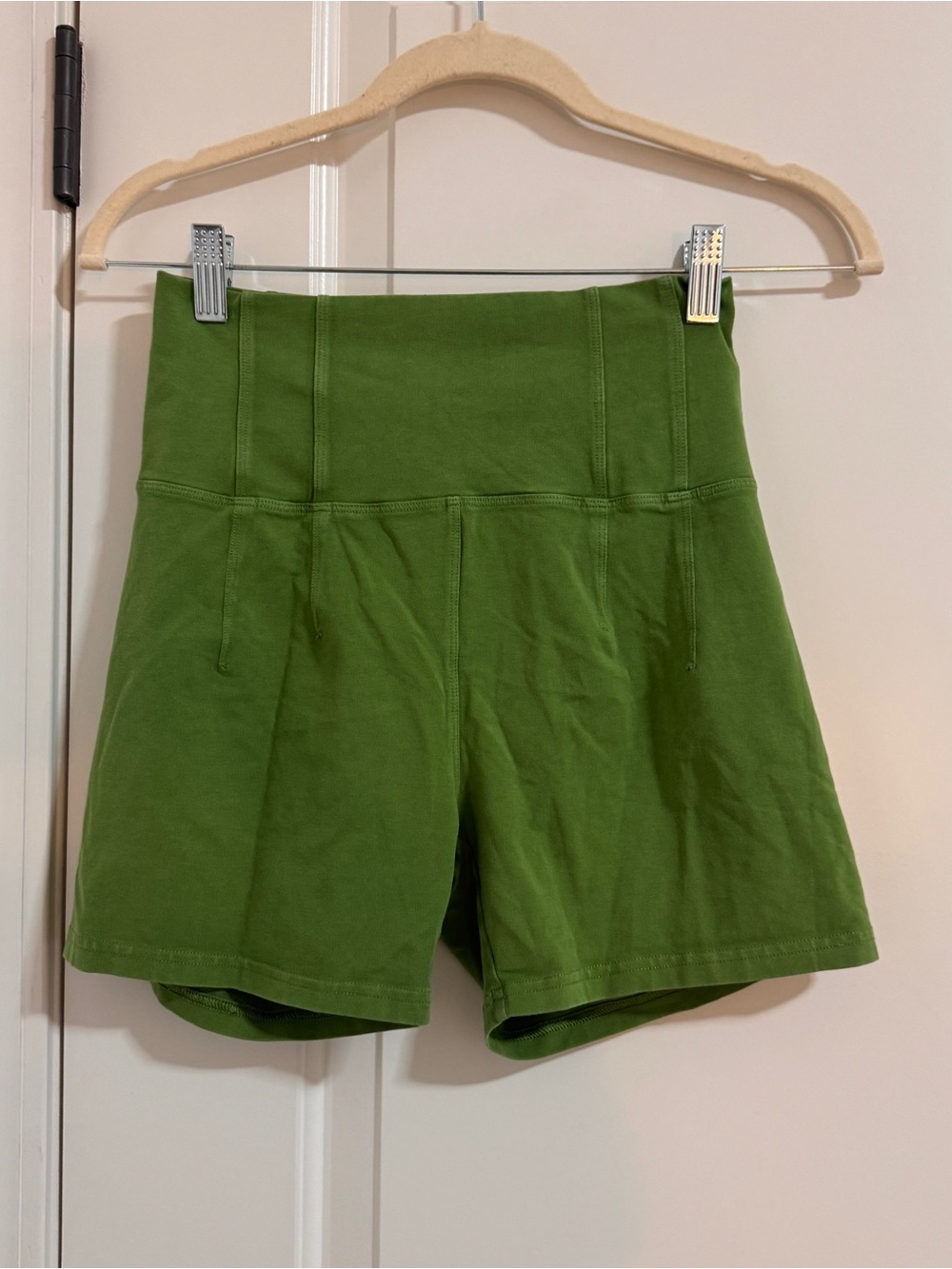 aerie High-Waist Olive Green Women's Shorts